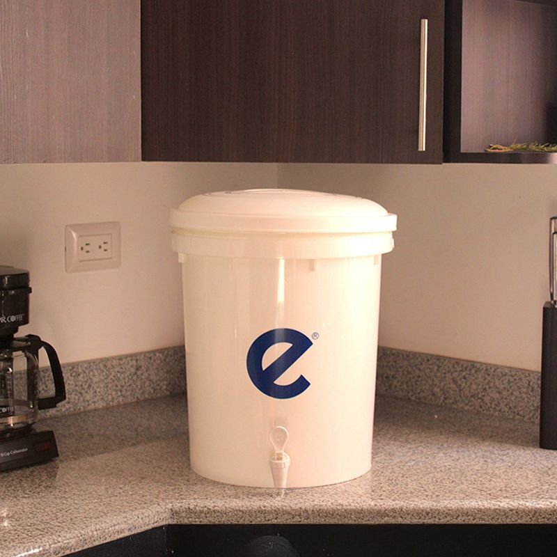 Ecofiltro Plástico Blanco 22 Litros