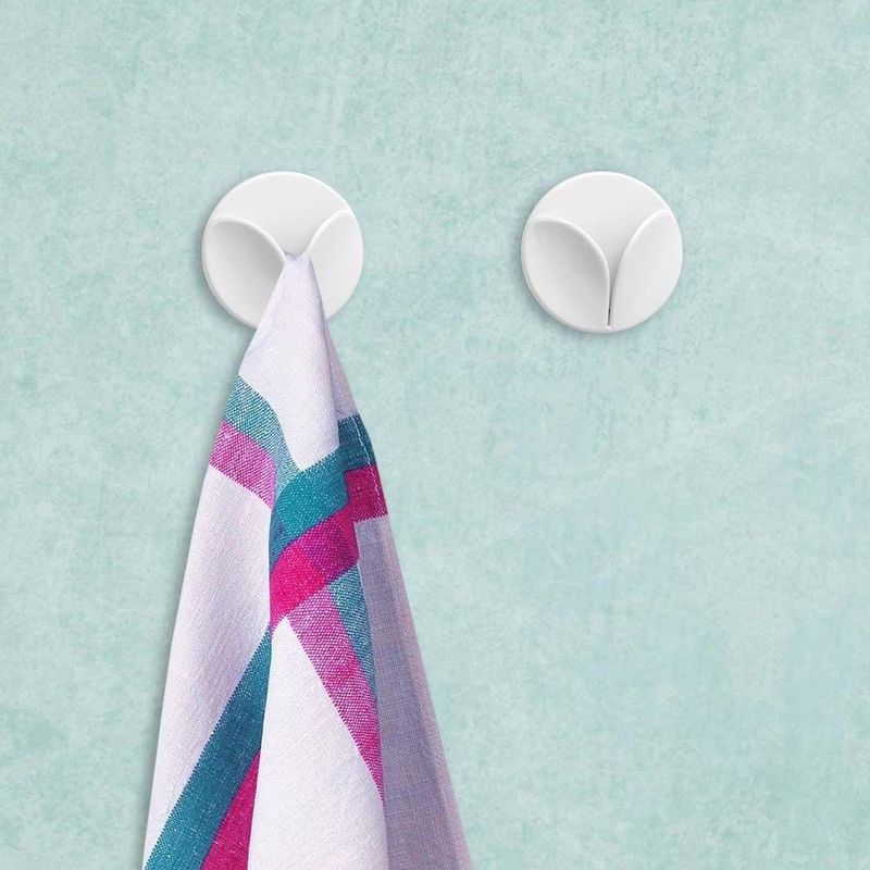 Set De 2 Colgadores Cocina Adhesivos Bla - Inofix