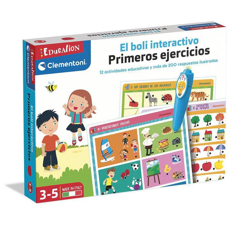 El Boli Interactivo Primeros Ejercicios - Clementoni