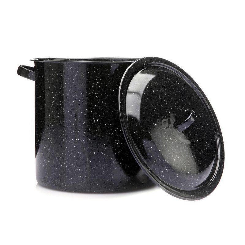 Olla Recta Alta 27 Negro Directo - Cinsa