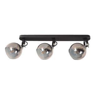 Lámpara Reflectora Para Techo Negra De 3 Luces 40 W - Zlumini