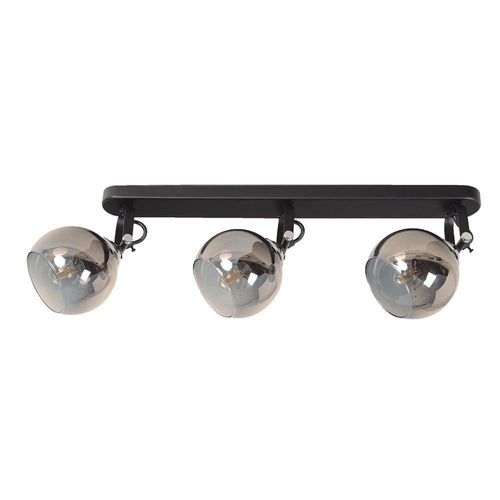 Lámpara Reflectora Para Techo Negra De 3 Luces 40 W - Zlumini