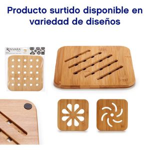 Aislador de Bambú Diseños Surtidos