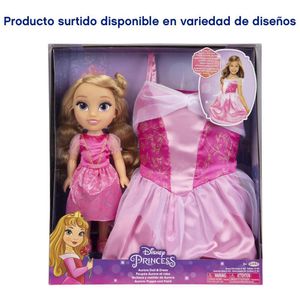 Muñeca de Moda Princesa Disney con Vestido Brillante