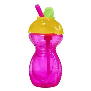 Vaso Con Pajilla Flip 9Oz