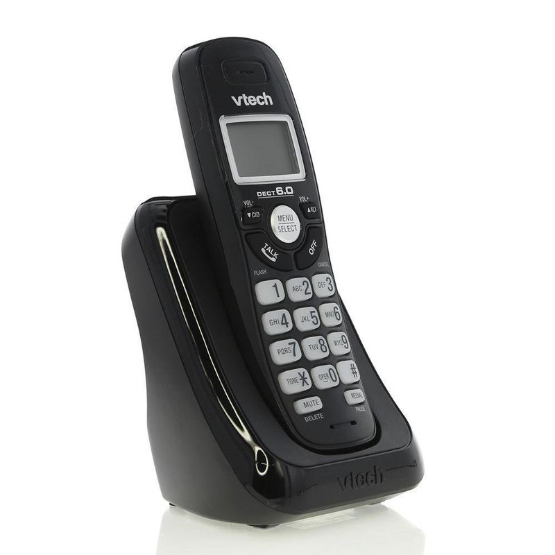 Teléfono Vtec Negro Sin Contestador