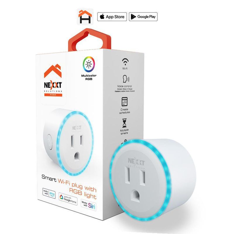 Tomacorriente Smart RGB 1 Entrada - Nexxt
