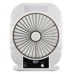 Ventilador Para Escritorio Recargable Blanco Y Negro De 8 Plg - Rosthal