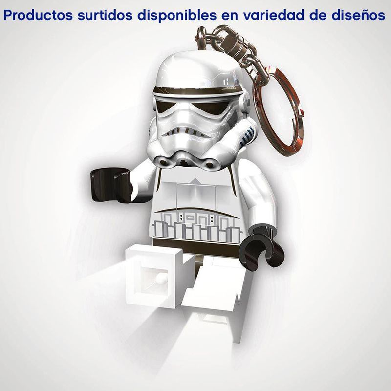 Llavero Con Luz Star Wars Diseños Surtidos - Lego
