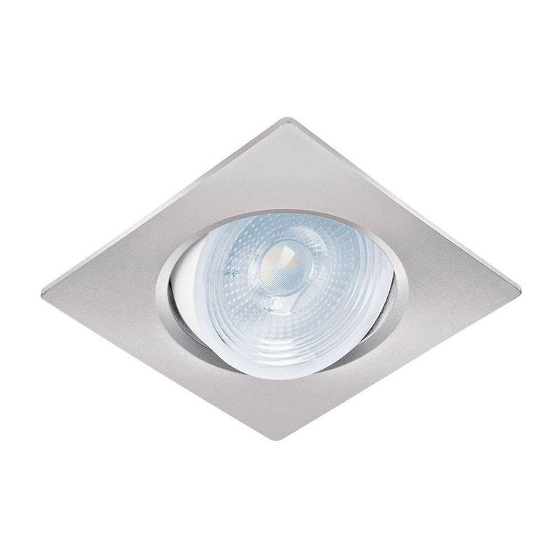 Lámpara LED Dirigible Empotrable Luz De Día 400 Lm 5 W Cromo - Volteck