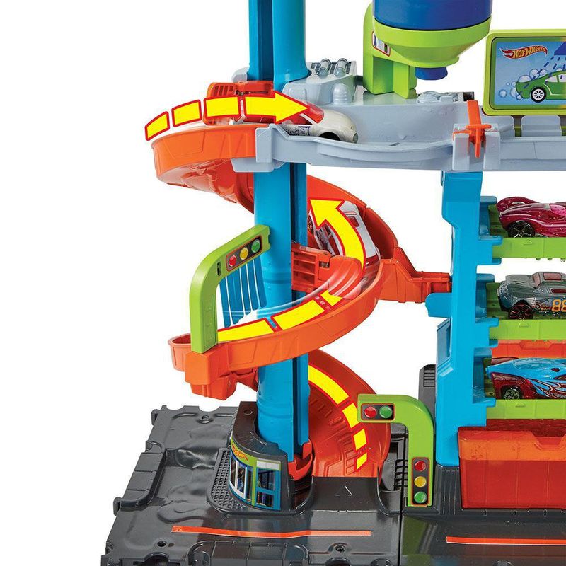 Mega Torre Lavado De Carros City - Hot Wheels