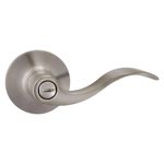 Cerradura para Baño Tipo Manija Queen Color Níquel