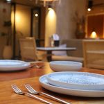 Plato Para Ensalada Azul Frost De 8.6 Plg - Niu Haus