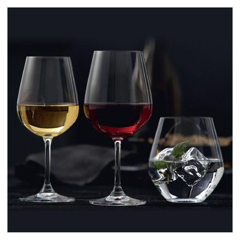 Set Copas Y Vasos Para Bar Marta 18 Pzas - Toscana