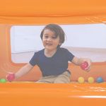 Juego Inflable con Pelotas y Resbaladilla Integrada