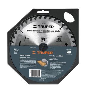 Disco Para Madera 7 1/4 Plg 40D - Truper