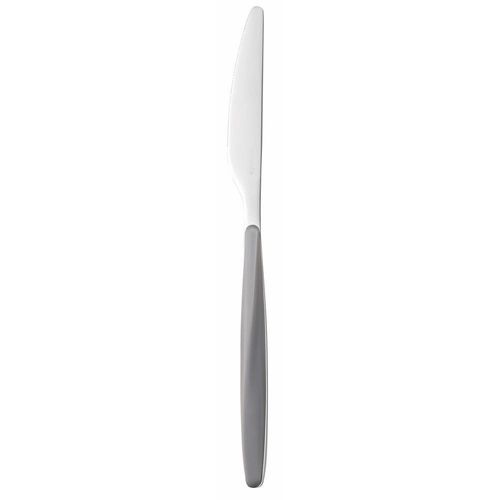 Cuchillo Fusión De Acero Inoxidable Gris Y Plateado - Guzzini