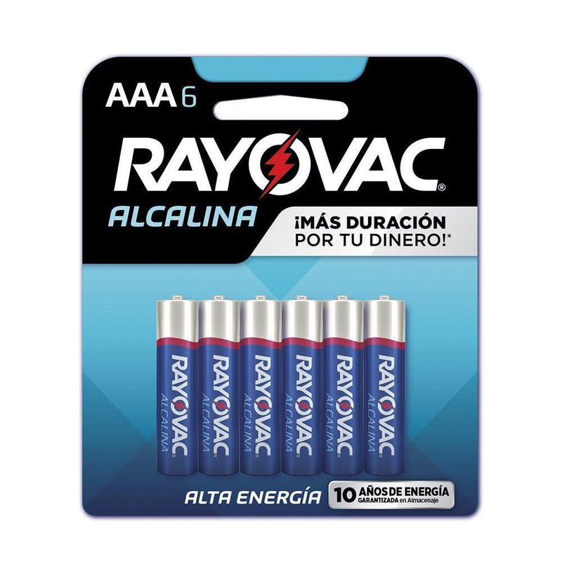 Batería AAA 6 Unidades - Rayovac