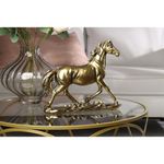 Caballo Decorativo Dorado 29.9x8.5x25.5 Cm - Concepts