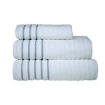 Toalla De Baño 76X132 Cm Blanco Y Gris - Viva