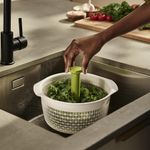 Secador Y Colador De Ensalada Beige - Joseph Joseph