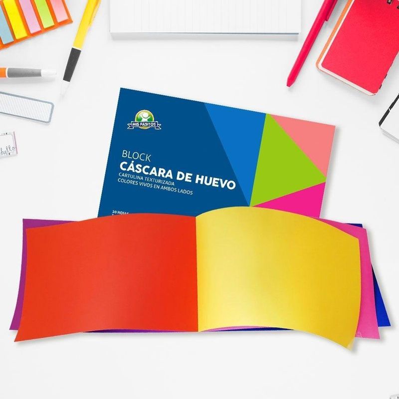Block Cascara De Huevo Oficio 20H - Mis Pasitos