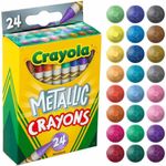 Crayones De Cera Metálico 24 Colores - Crayola