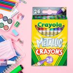 Crayones De Cera Metálico 24 Colores - Crayola