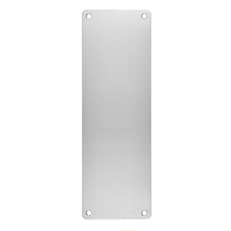 Placa De Empuje Para Puerta Plateado Mate - Dexter