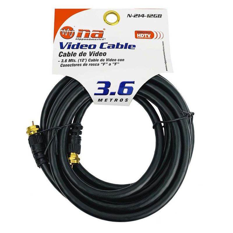 Cable De Video 12 Pies - Nipponamerica
