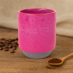 Taza de Cerámica Alto Rosado