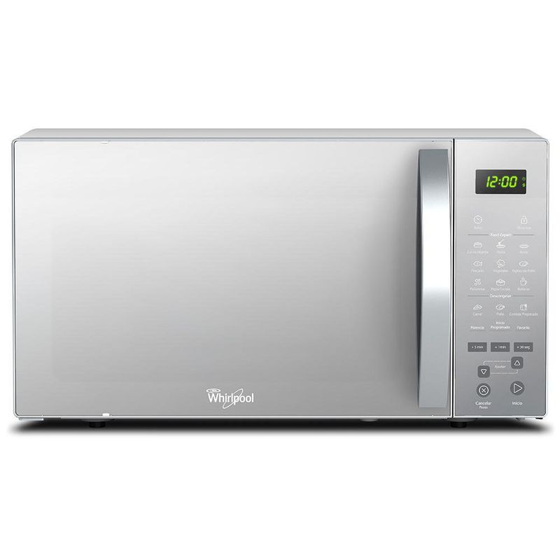 Microondas Cromado 1.4 Pies - Whirpool