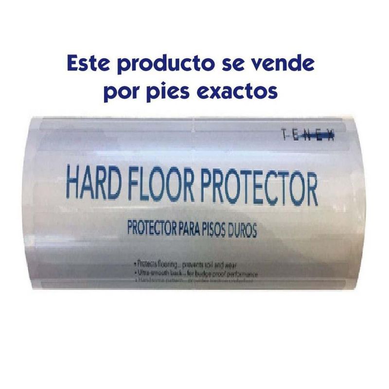 Pie Antideslizante Protector Transparente Para Alfombra - Tenex Corp.