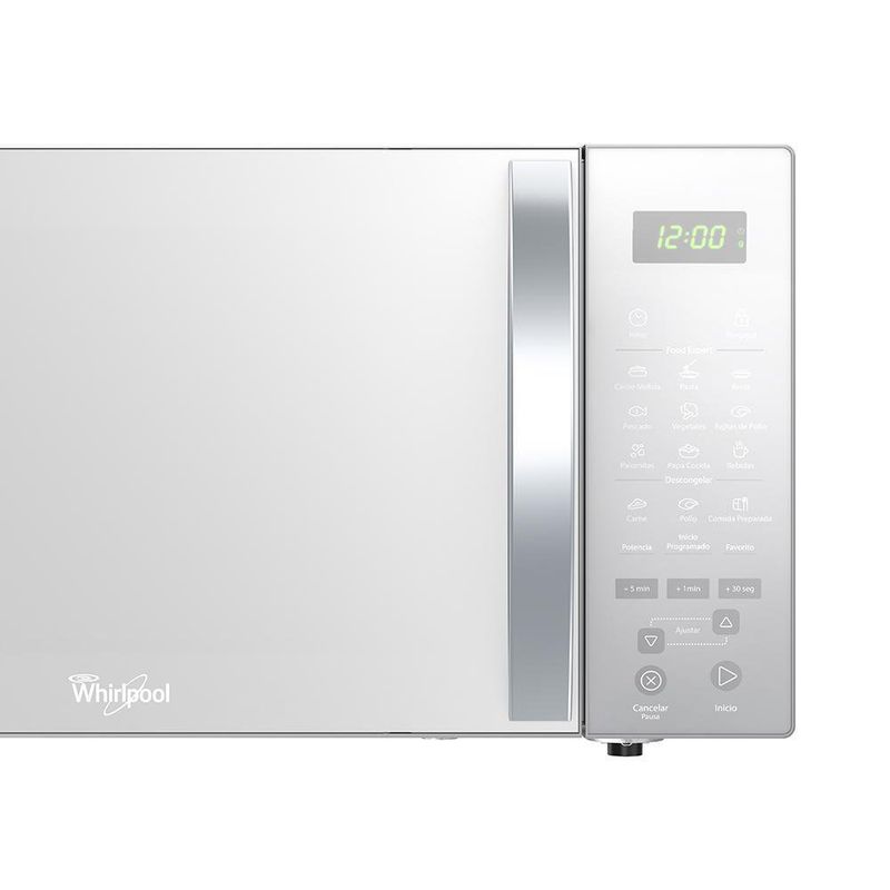 Microondas Cromado 1.4 Pies - Whirpool