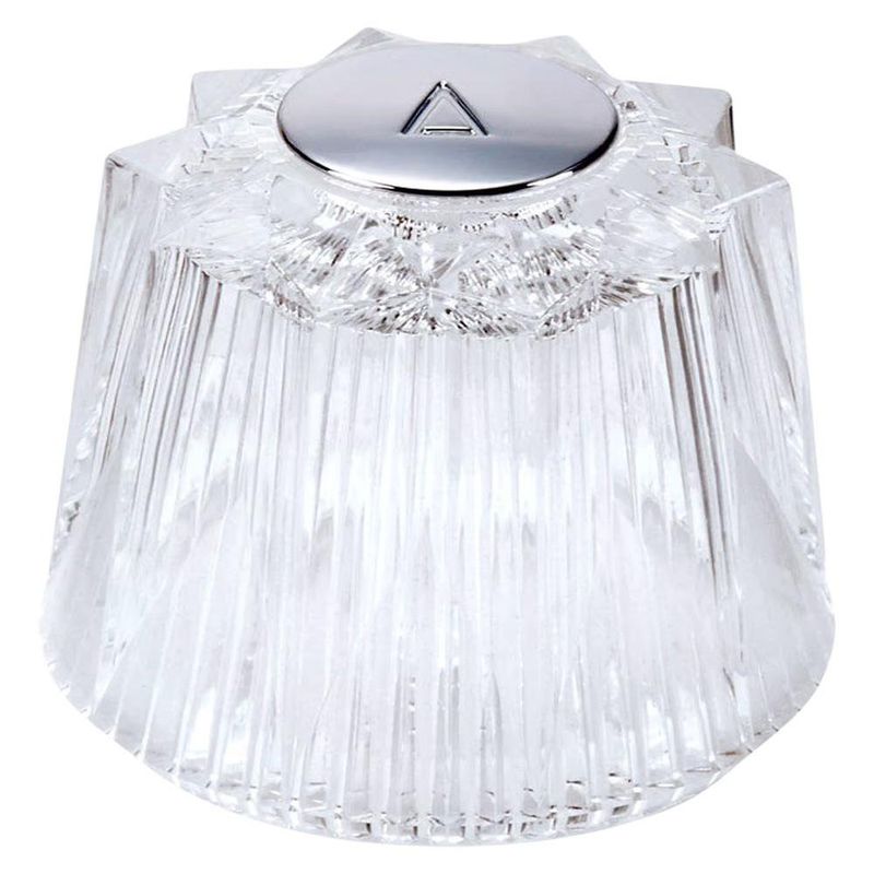 Manija Tipo Pomo Acrílico Transparente