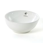 Lavamanos Redondo de Sobreponer Bali Blanco - Oakbrook