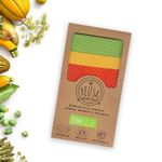 3 Pack De Envoltorios Ecológicos De 3 Tamaños - Reusa