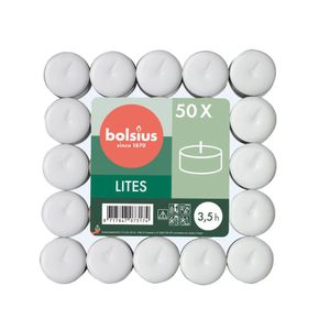 Paquete de 50 Velas Tealight Blanca