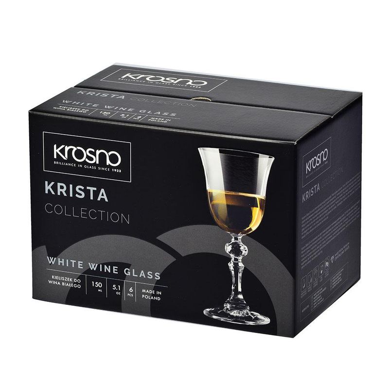 Set de 6 Copas para Vino Blanco 5.2 Oz