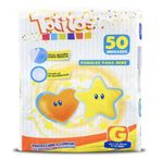 Pañal Desechable Blanco Talla G De 50 Unidades - Totitos