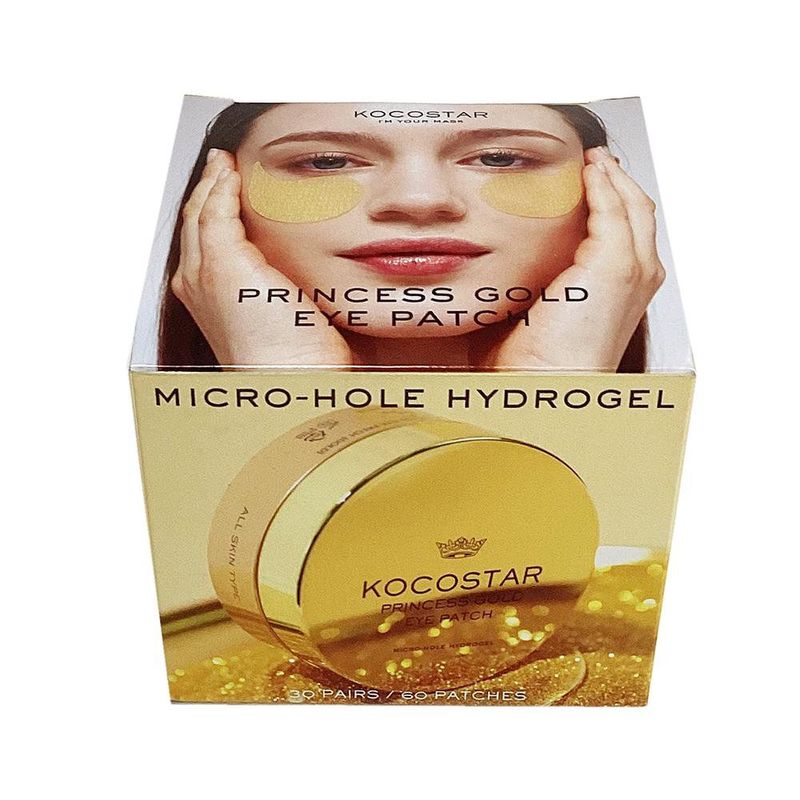 Mascarilla Para Contorno De Ojos Con Extracto Oro 60 Unidades - Kocostar