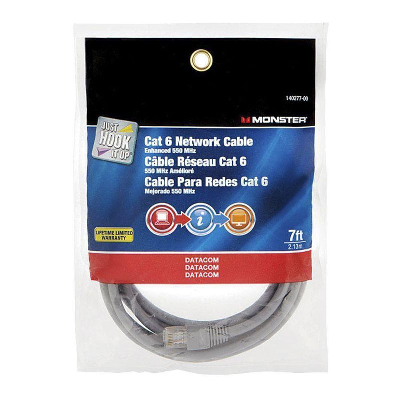 Cable De Datos Utp Categoría 6 2.1 Metros - Monster