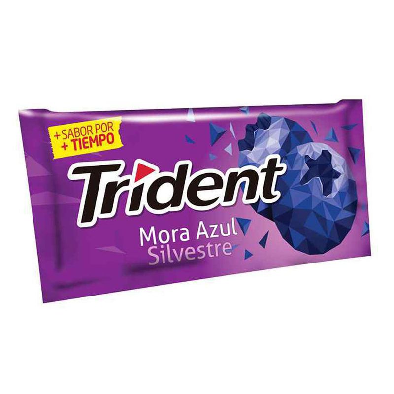 Goma De Mascar Mora Azul - Tupan