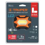 Linterna De Cabeza A Baterías Led De 40 A 150 Lm - Truper