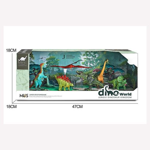 Jungle Dinosaur Kingdom Pterodáctilo 9 Pzas - Koala Kids