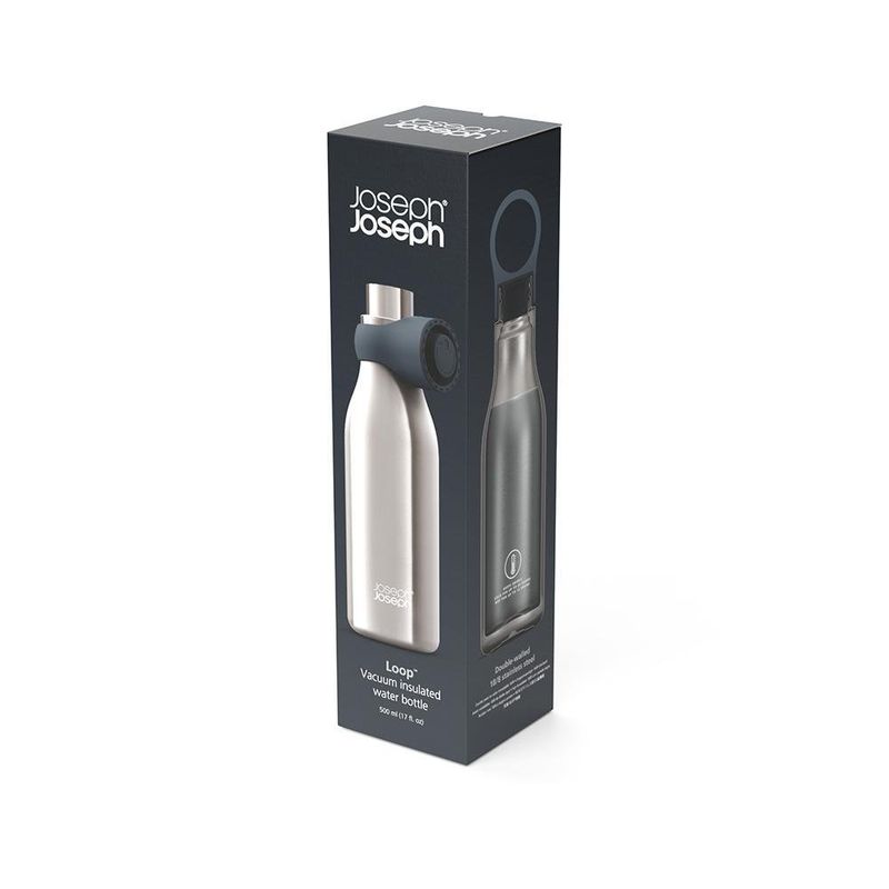 Botella Insulada Gris 500 Ml - Joseph Joseph