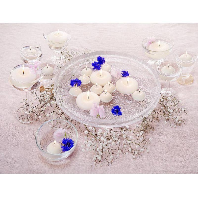 Vela Flotante Bolsa 20 Blanco - Bolsius
