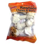 Bolsa De Hueso Natural De Carnaza Para Perro 4 Unidades - Bongo