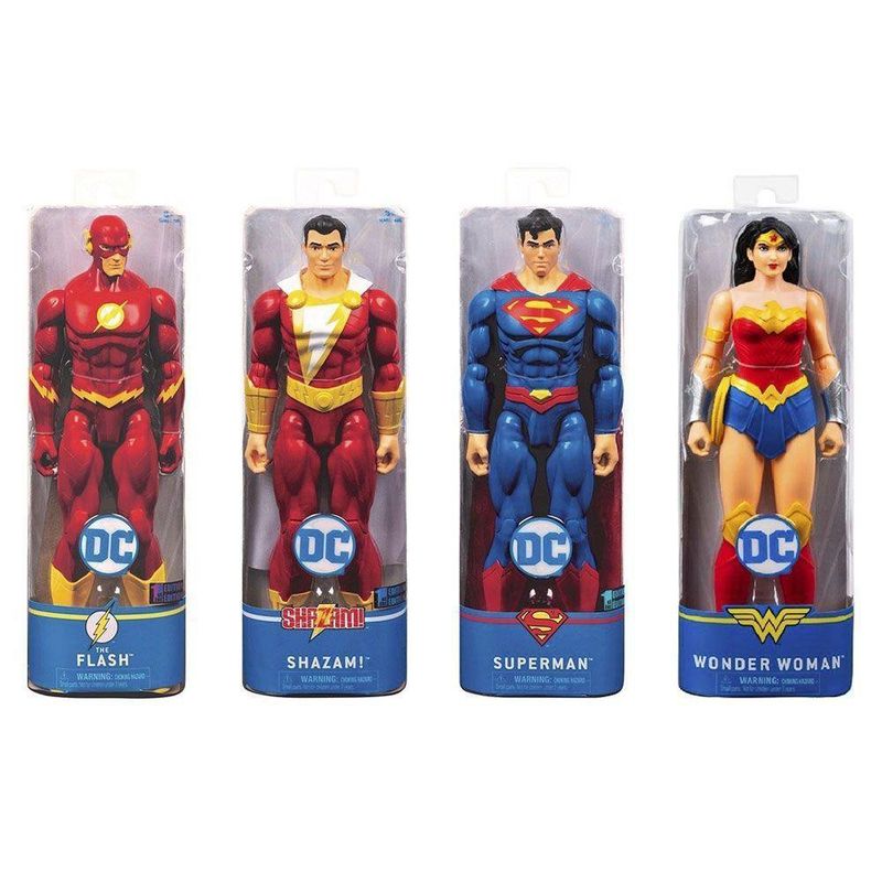 Figura De Acción 12 Plg Diseños Surtidos - Dc Comics