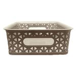 Bandeja Pequeña Ratán Beige De Plástico - Green Tech